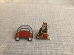 Twee pins. Esso en Fina secura forum, Ophalen of Verzenden, Zo goed als nieuw