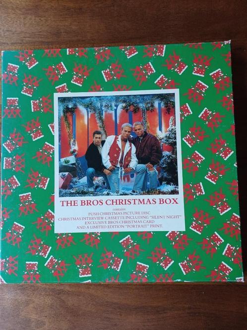 BROS Picture disc PUSH // in christmas box + extra's // 1988, CD & DVD, Vinyles | Pop, Enlèvement ou Envoi