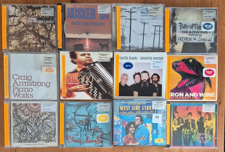 Lot van 12 gewezen bibliotheekcd's, CD & DVD, CD | Autres CD, Utilisé, Enlèvement ou Envoi