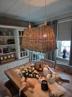 Rieten hanglamp groot, Huis en Inrichting, Ophalen of Verzenden, Zo goed als nieuw