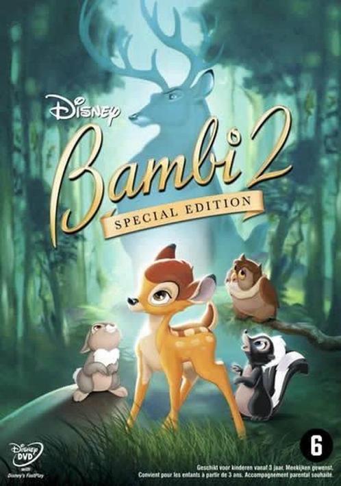 Disney dvd - Bambi 2 - special edition, Cd's en Dvd's, Dvd's | Tekenfilms en Animatie, Ophalen of Verzenden