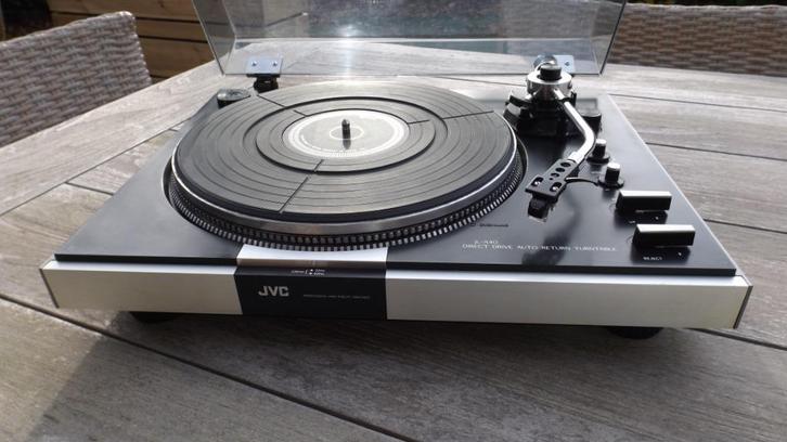 JVC JL-A40 draaitafel, Audio, Tv en Foto, Platenspelers, Gebruikt, Platenspeler, Pitch-regelaar, Automatisch, Ophalen
