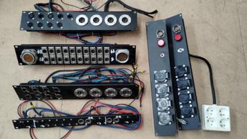 Lot de pièces - connectiques - Rack son / audio beschikbaar voor biedingen