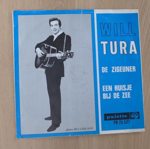 7"  Will Tura ‎– De Zigeuner / Een Huisje Bij De Zee, CD & DVD, Vinyles Singles, Utilisé, Single, En néerlandais, 7 pouces, Enlèvement ou Envoi