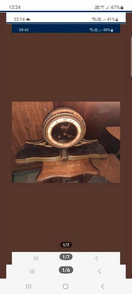 Manzher Schebe Anker pendule, Verzamelen, Scheepvaart, Zo goed als nieuw, Ophalen