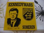 Sticker JF Kennedy, Verzamelen, Ophalen of Verzenden, Nieuw, Overige typen