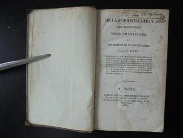 De la Sophistication des substances médicamenteuses (1812)