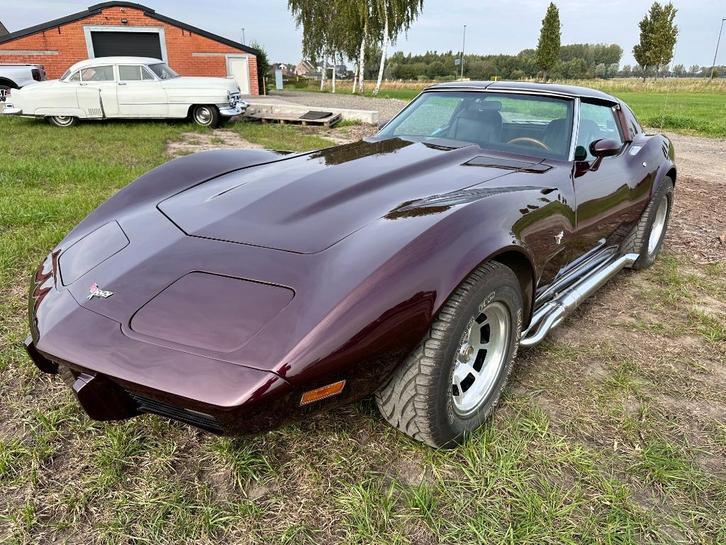 Chevrolet Corvette C3 Stingray, Auto's, Oldtimers, Bedrijf, Elektrische ramen, Lichtmetalen velgen, Metaalkleur, Mistlampen, Open dak