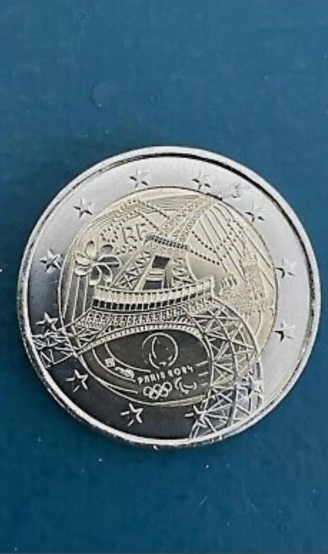 Pièce commémorative JO 2€ Paris neuves FDC UNC, Postzegels en Munten, Munten en Bankbiljetten | Verzamelingen, Munten, Ophalen of Verzenden
