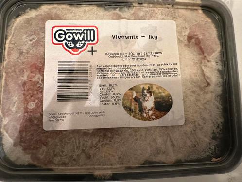 Gowill rauw vlees Hond, Dieren en Toebehoren, Reptielen en Amfibieën | Toebehoren, Zo goed als nieuw, Ophalen