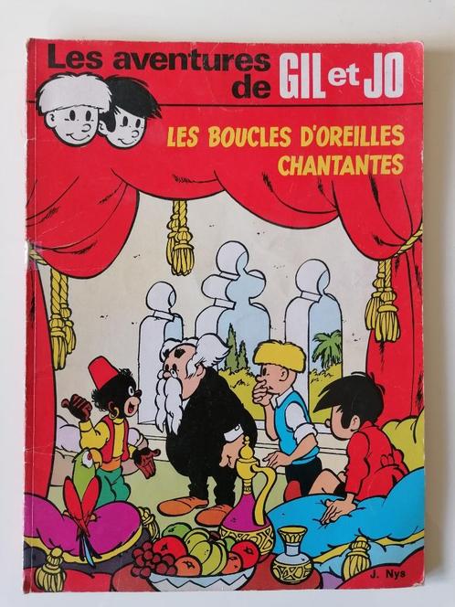 Gil et Jo - Les boucles d'oreilles chantantes - DL1979 EO, Boeken, Stripverhalen, Gelezen, Eén stripboek, Ophalen of Verzenden