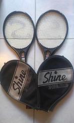 squash racket shine ruler, Sport en Fitness, Ophalen of Verzenden, Racket, Met hoes