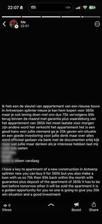 Appartement te koop of een lening van ons met garantie, Antwerpen, Anvers (ville), Ventes sans courtier, Jusqu'à 200 m²