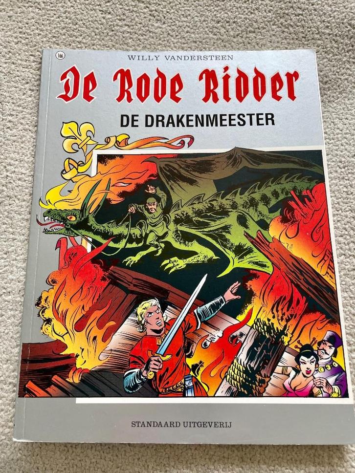 De rode ridder | 166. De drakenmeester, Boeken, Stripverhalen, Gelezen, Eén stripboek, Verzenden
