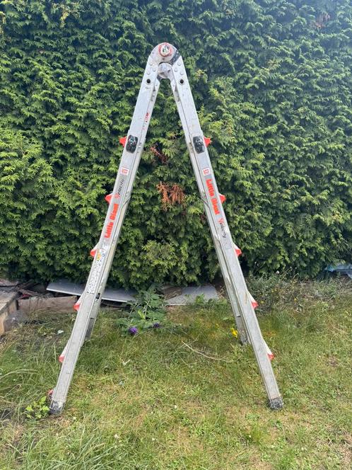 Little Giant Velocity M22, Doe-het-zelf en Bouw, Ladders en Trappen, Zo goed als nieuw, Ladder, 4 meter of meer, Opvouwbaar of Inschuifbaar