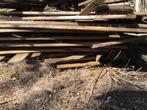 Hout van dunne schermen/schutting/omheining gratis, Ophalen, Zo goed als nieuw, Pallet