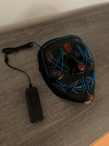 Masque LED « The Purge », Enlèvement, Neuf