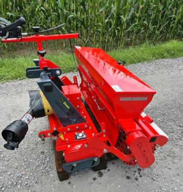 Del Morino rotorkopeg + zaaimachine 105cm t.b.v. minitractor, Enlèvement