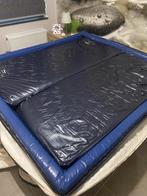 Waterbed TOP KWALITEIT  te koop met achterwand ECHT LEDER, 180 cm, Zo goed als nieuw, Ophalen, Tweepersoons