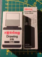 Encre de Chine Rotring vintage, Enlèvement ou Envoi, Utilisé, Crayon ou Feutre