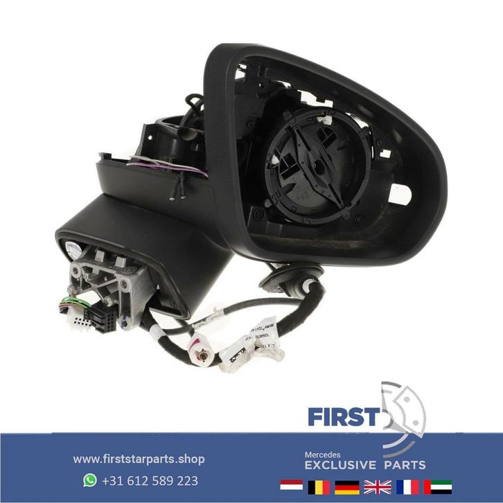 W118 CLA RECHTER SPIEGEL VOL OPTIE FRAME RECHTS 360 CAM / DO, Auto-onderdelen, Spiegels, Mercedes-Benz, Gebruikt, Ophalen of Verzenden