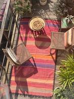 Vintage kelim tapijt, Kelim marokkaans, Rectangulaire, Utilisé, Enlèvement ou Envoi