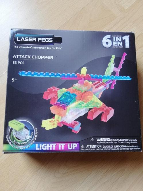 Laser Pegs 6 in 1 modellen, Enfants & Bébés, Jouets | Blocs de construction, Comme neuf, Enlèvement