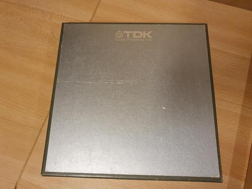 26 cm metalen bandrecorder spoelen van TDK, Audio, Tv en Foto, Bandrecorder, Ophalen of Verzenden