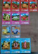 54 verzamelkaarten over groenten, fruit, voeding (Delhaize), Verzamelen, 1980 tot heden, Ophalen of Verzenden, Zo goed als nieuw