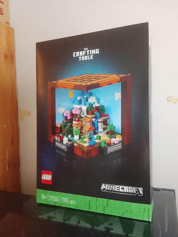 LEGO 21265: Minecraft - The Crafting Table, Kinderen en Baby's, Speelgoed | Duplo en Lego, Gebruikt, Lego, Complete set, Ophalen