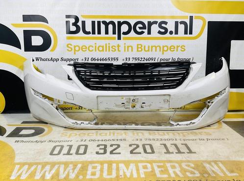 BUMPER Peugeot 308 Normaal  2012-2016 VOORBUMPER 2-J3-7403z, Auto-onderdelen, Carrosserie, Bumper, Voor, Gebruikt, Ophalen of Verzenden