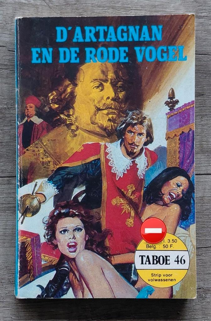 Taboe 46: D' Artagnan en de rode vogel, Livres, BD, Comme neuf, Une BD, Envoi