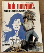 Bob Morane - Zeven loden kruisen -3(1984) Strip, Boeken, Stripverhalen, Gelezen, William Vance, Eén stripboek, Ophalen of Verzenden