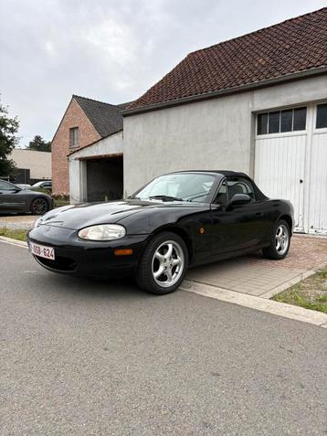 Mazda MX5, Autos, Cuir, Noir, 2 portes, 165 g/km