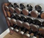 NOHRD DumbBells Set design Walnoot, Ophalen, Zo goed als nieuw, Dumbbell