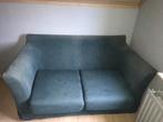 Zitbank blauw, Huis en Inrichting, Zetels | Zetels, Ophalen, Gebruikt, Stof