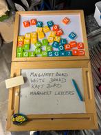 Koffertje met magneetbord whiteboard en krijtbord, Kinderen en Baby's, Ophalen, Gebruikt