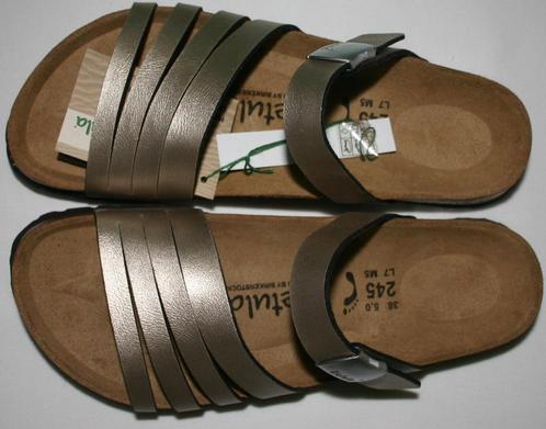 Betula/Birkenstock BURMA licht goud maat 38, Kleding | Dames, Schoenen, Nieuw, Slippers, Overige kleuren, Ophalen of Verzenden