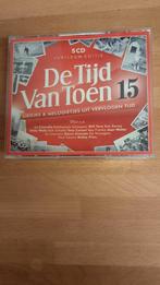 5cd DE TIJD VAN TOEN 15 Jubileum editie, Cd's en Dvd's, Cd's | Verzamelalbums, Ophalen of Verzenden, Zo goed als nieuw, Nederlandstalig