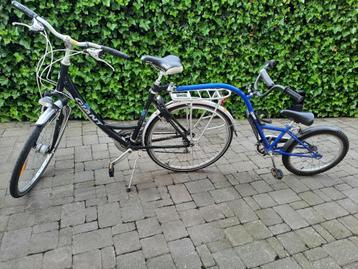 Aanhangfiets kinderen, Ophalen of Verzenden, Gebruikt