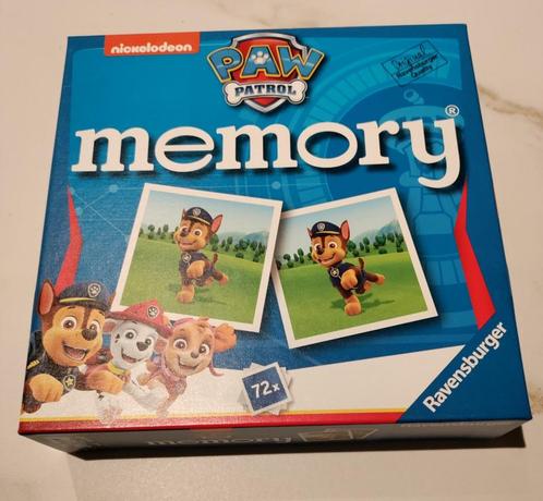 Paw Patrol Memory 72 stuks, Kinderen en Baby's, Speelgoed | Educatief en Creatief, Zo goed als nieuw, Ontdekken, Ophalen