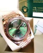 Rolex DayDate 40MM in Box & Papers, Handtassen en Accessoires, Horloges | Dames, Nieuw, Ophalen of Verzenden, Rolex
