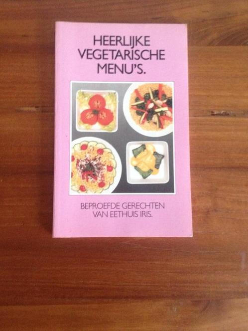 heerlijke vegetarische menu's, Livres, Livres de cuisine, Comme neuf, Enlèvement ou Envoi