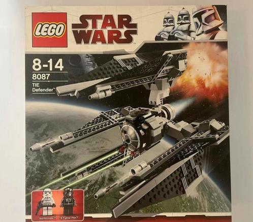 Lego Star Wars 8087 (2010) TIE Defender, Collections, Star Wars, Comme neuf, Enlèvement ou Envoi