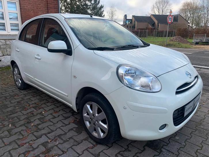 Nissan Micra 1200i..GARANTIE 1 AN..94000 kms..BT..Clim..GPS, Autos, Nissan, Entreprise, Achat, Micra, ABS, Airbags, Air conditionné