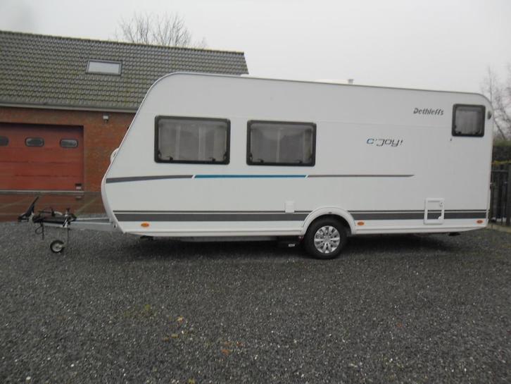 Detcleffs Caravan C' Joy 480 QLK  2023 met airco en mover, Caravans en Kamperen, Caravans, Particulier, tot en met 6, 1000 - 1250 kg