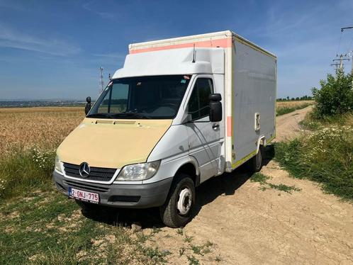Mercedes Sprinter 4x4 automatische camper, Auto's, Bestelwagens en Lichte vracht, Particulier, 4x4, ABS, Android Auto, Apple Carplay
