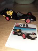 Lego Set vintage 695 Racing Car, Kinderen en Baby's, Speelgoed | Duplo en Lego, Ophalen of Verzenden, Gebruikt, Complete set, Lego