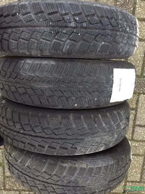 4 x 155-80-13 79Q Winter Continental Flamingo Alaska Winterb, Auto-onderdelen, Banden en Velgen, Band(en), Winterbanden, 13 inch