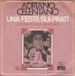 45T: Adriano Celentano: Una festa sui prati   Pop, 7 pouces, Pop, Utilisé, Enlèvement ou Envoi